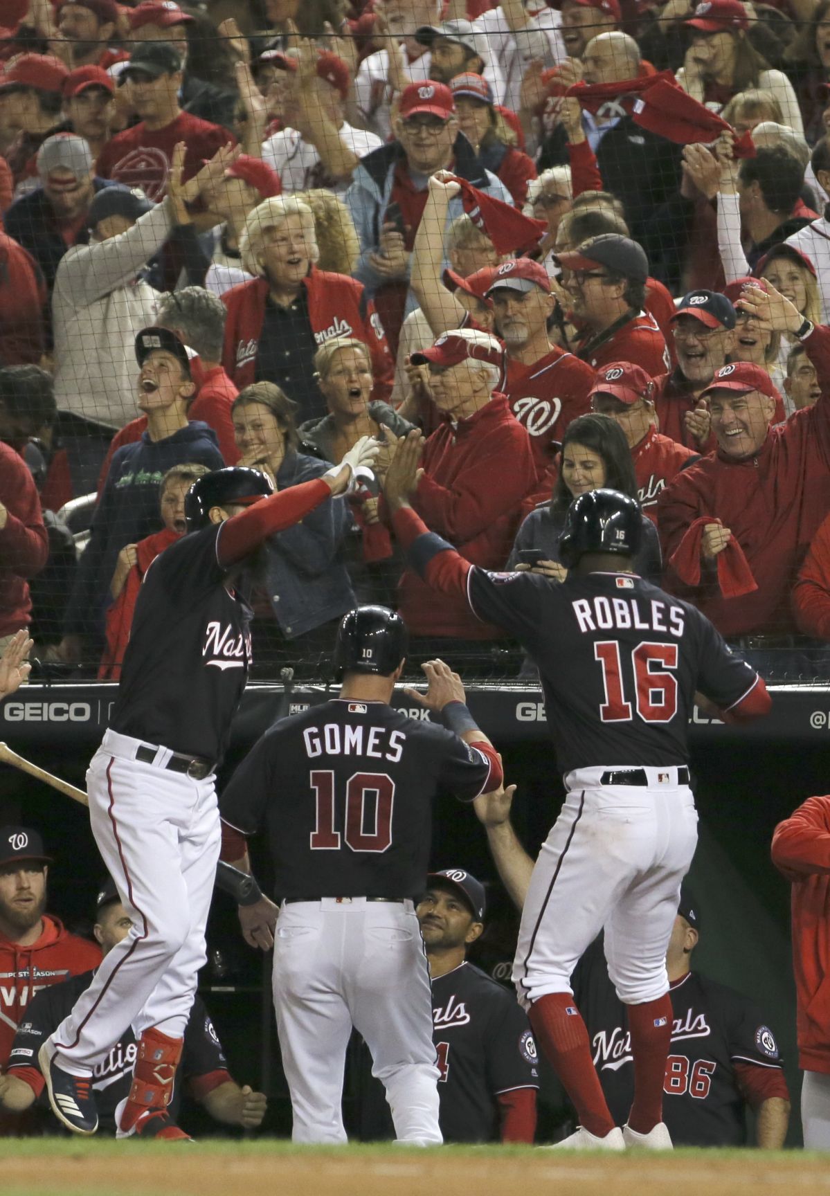 NLCS Game 4 of Cardinals and Nationals